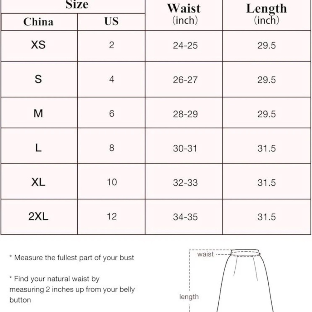 Aline Long High Elastic Waisted Swing Skirt S Cc4 - Picture 4 of 8